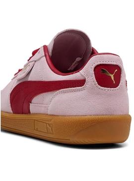 Sapatilhas Puma Palermo rosa para mulher.