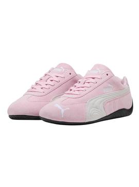 Sapatilhas Puma Speedcat OG cor-de-rosa para mulher.