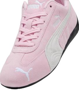 Sapatilhas Puma Speedcat OG cor-de-rosa para mulher.