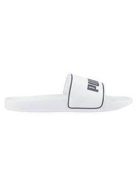 Chinelos Puma Leadcat branco para mulher e homem