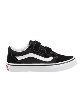 Sapatilhas Vans UY Old Skool Branco e preto Kids.