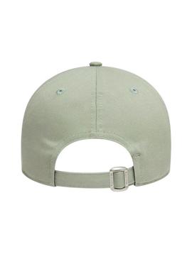 Boné New Era Yankees verde para mulher