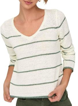 Camisola Only bege para mulher