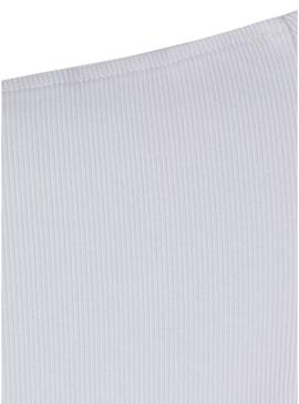 Camiseta Pepe Jeans Greta branca para menina.