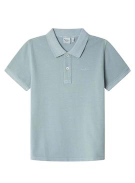 Polo Pepe Jeans Cael azul para menino