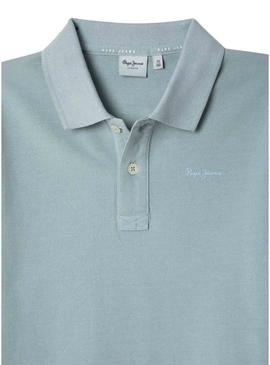 Polo Pepe Jeans Cael azul para menino