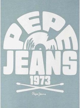 Polo Pepe Jeans Cael azul para menino