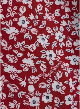 Saia-calça Pepe Jeans Harriet vermelha para menina.