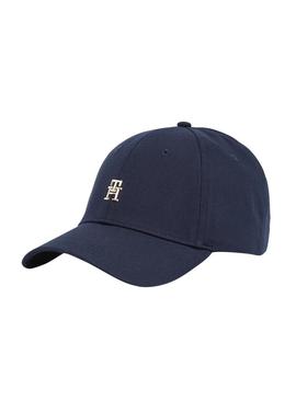 Boné Tommy Hilfiger Chic marinho para mulher.