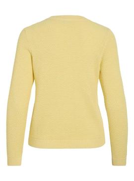 Camisola Vila Dalo amarela para mulher