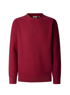 Camisola Pepe Jeans Liam vermelha para homens