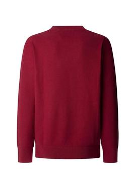 Camisola Pepe Jeans Liam vermelha para homens