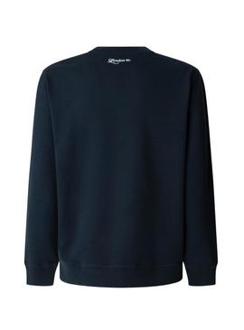 Moletom Pepe Jeans Daxton azul marinho para homem