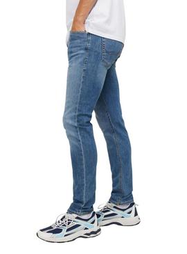 Calça jeans Jack and Jones Glenn Original 815 para homens.