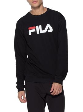 Sweat Fila Preto puro para Homem e Mulher