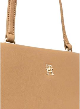 Bolsa Tommy Hilfiger Legacy Tote cor de caqui para mulher.