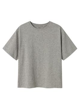 Camisola Name It Delik cinza para menina