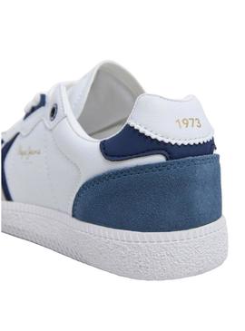 Sapatilhas Pepe Jeans Ball Retro branco para criança