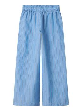 Calça Name It Demman azul para menina