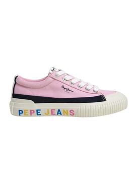 Sapatilhas Pepe Jeans Ben rosa para menina