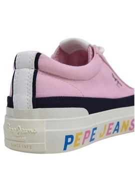 Sapatilhas Pepe Jeans Ben rosa para menina