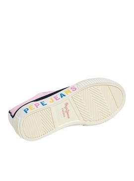 Sapatilhas Pepe Jeans Ben rosa para menina