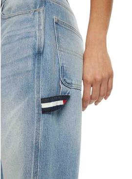 Calça de ganga Tommy Jeans Mia azul para mulher