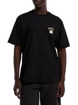 Camiseta Dickies Service preta para homem.