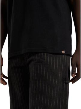 Camiseta Dickies Service preta para homem.