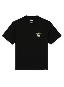 Camiseta Dickies Service preta para homem.