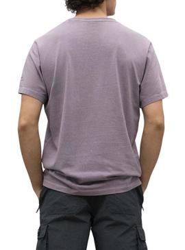 Camiseta Ecoalf Min roxo para homem
