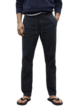 Calça Ecoalf Ethic marinho para homem