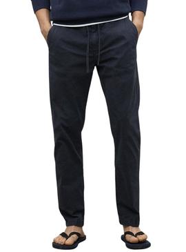 Calça Ecoalf Ethic marinho para homem