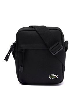 Bolsa Lacoste Neocroc a tiracolo preta para homem