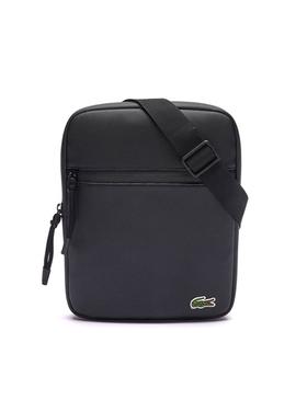 Mochila Lacoste Flat preta para homem
