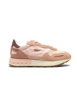 Sapatilhas Lacoste WMN Partner para mulher rosa.