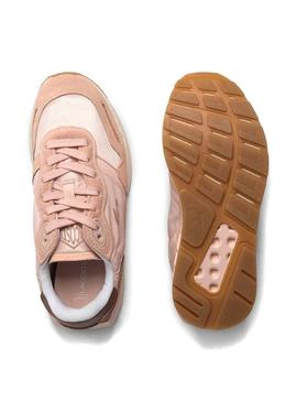 Sapatilhas Lacoste WMN Partner para mulher rosa.