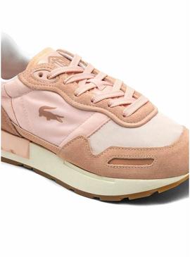 Sapatilhas Lacoste WMN Partner para mulher rosa.