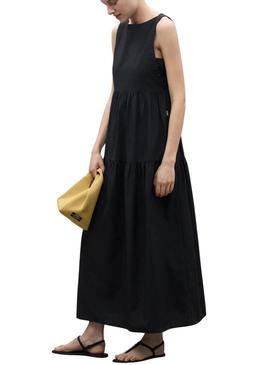 Vestido Ecoalf Bossa preto para mulher