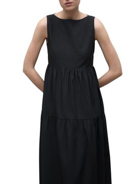 Vestido Ecoalf Bossa preto para mulher
