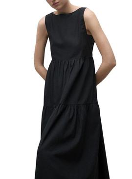 Vestido Ecoalf Bossa preto para mulher