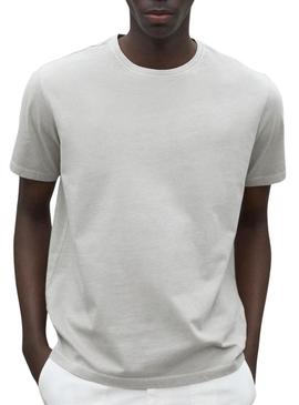 Camiseta Ecoalf Emer cinzenta para homem
