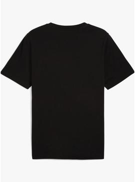Camiseta Puma Wardrobe preta para homem.