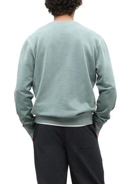 Moletom Ecoalf Bardera verde para homem