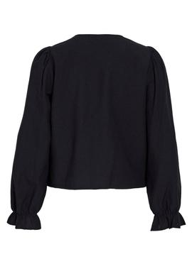 Top Vila Polene preto para mulher