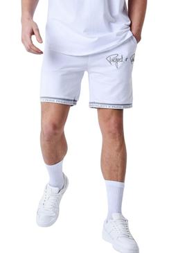 Projeto Bermuda X Paris contraste branco para homem
