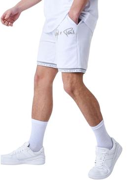 Projeto Bermuda X Paris contraste branco para homem
