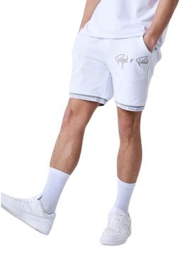 Projeto Bermuda X Paris contraste branco para homem