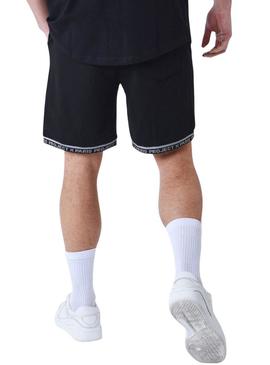 Projeto Bermuda X Paris de contraste preto para homens.