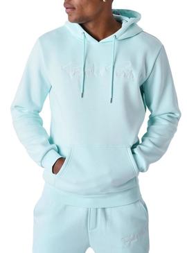 Moletom Project X Paris com capuz turquesa para homem